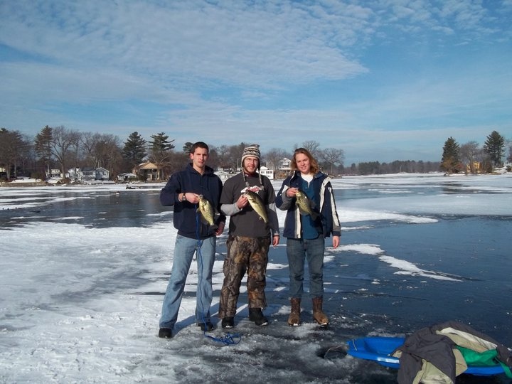 Ice fishin